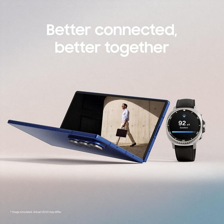 Samsung Galaxy Watch8 Classic, 46mm, LTE Bluetooth, AI Smart Watch, 3nm Processor, Health & Sleep Coach, Black