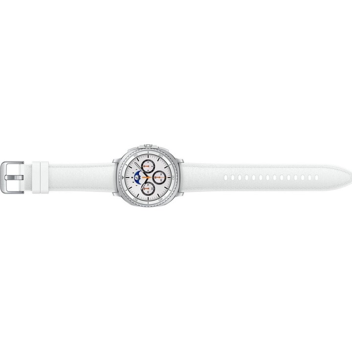 Samsung Galaxy Watch8 Classic, 46mm, LTE Bluetooth, AI Smart Watch, 3nm Processor, Health & Sleep Coach, White