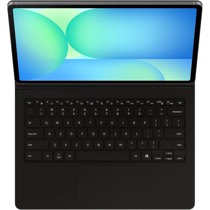 Samsung SM-X620,X625 Tab S10 FE+ QWERTZ Book Cover Tastiera Nera EF-DX625BB