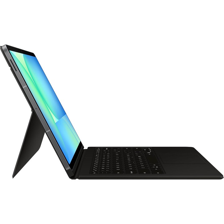 Samsung SM-X620, X625 Tab S10 FE+ Funda tipo libro con teclado QWERTZ, color negro EF-DX625BB