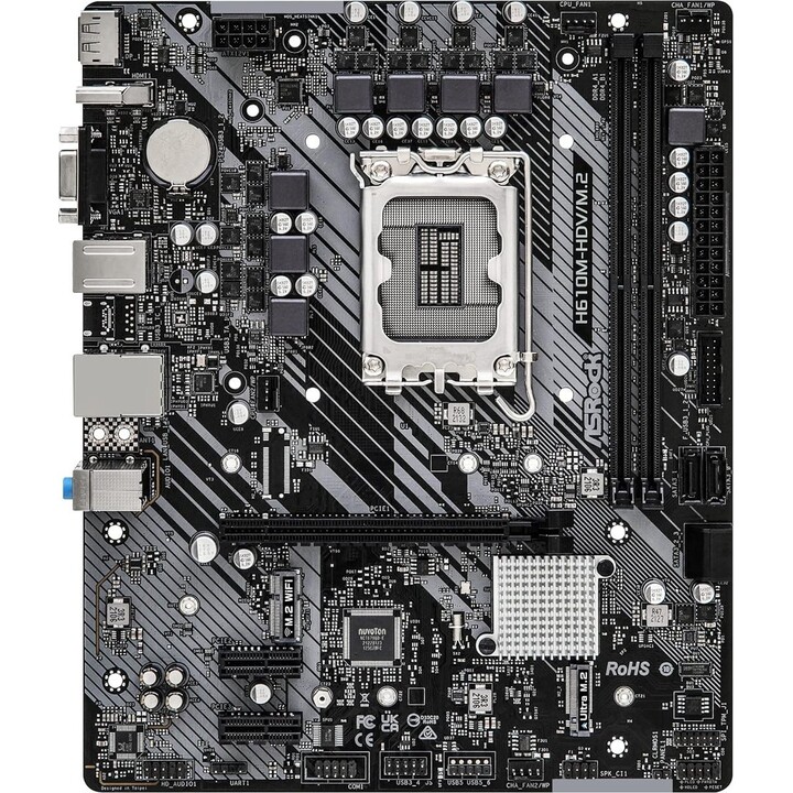 Asrock H610M-Hdv/M.2 R2.0 Hauptplatine