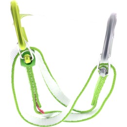 Ekspres wspinaczkowy Ocun Kestrel QD St-Sling Dyn 12 80 cm - verde