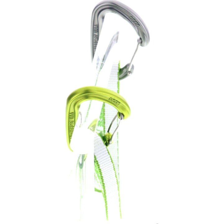 Ekspres wspinaczkowy Ocun Kestrel QD St-Sling Dyn 12 80 cm - green
