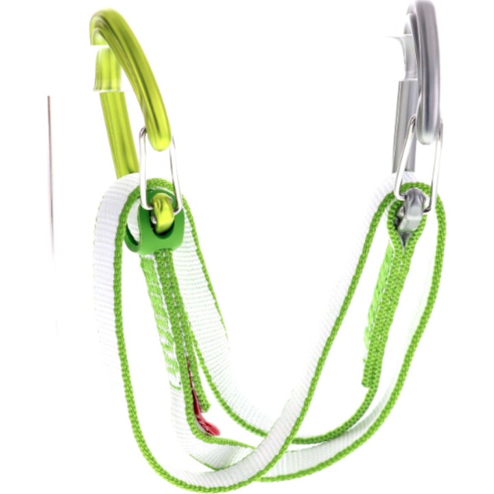 Ekspres wspinaczkowy Ocun Kestrel QD St-Sling Dyn 12 80 cm - verde