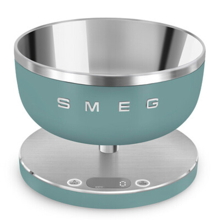 Smeg digitale Küchenwaage mattgrün ksc01egmww