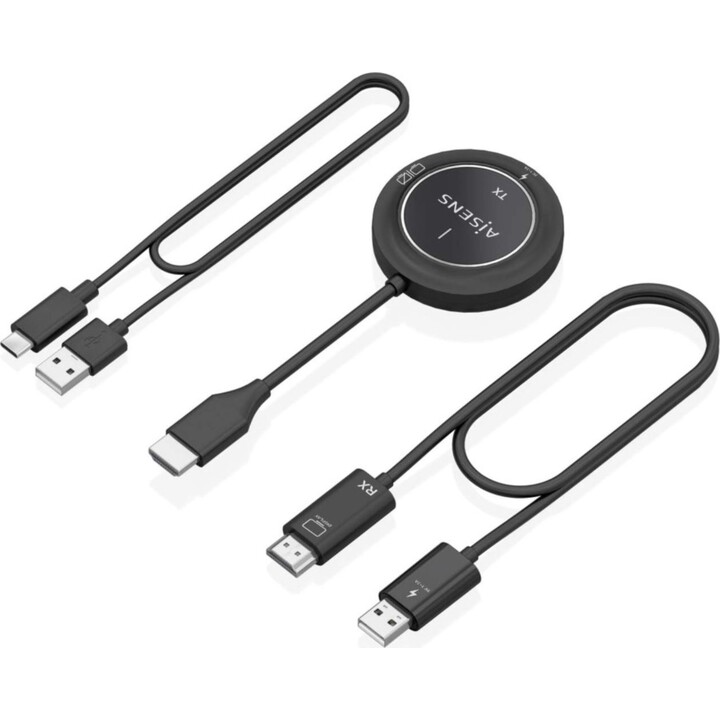 Aisens ASWL-H2K30M002-BK Adaptador/transmissor de vídeo HDMI sem fio