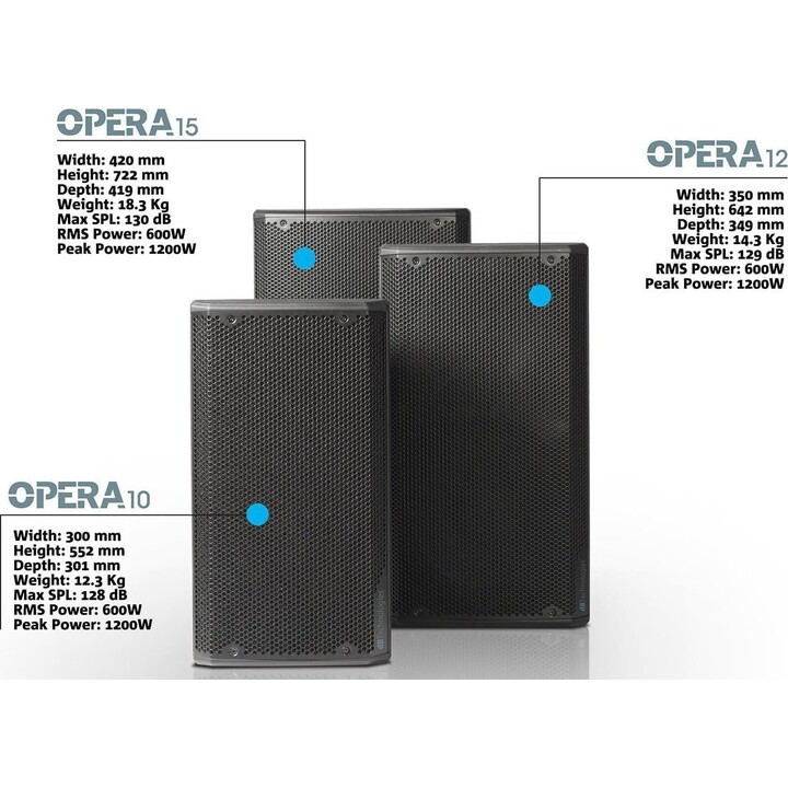 dBTechnologies OPERA 10 Colonna di altoparlanti attivi 10