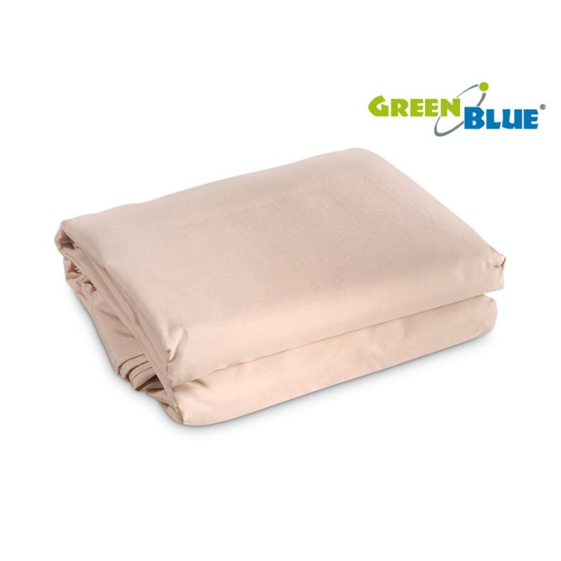 Tail UV polyester 5m triangle creamy hydrophobic surface sunflower GreenBlue GB502