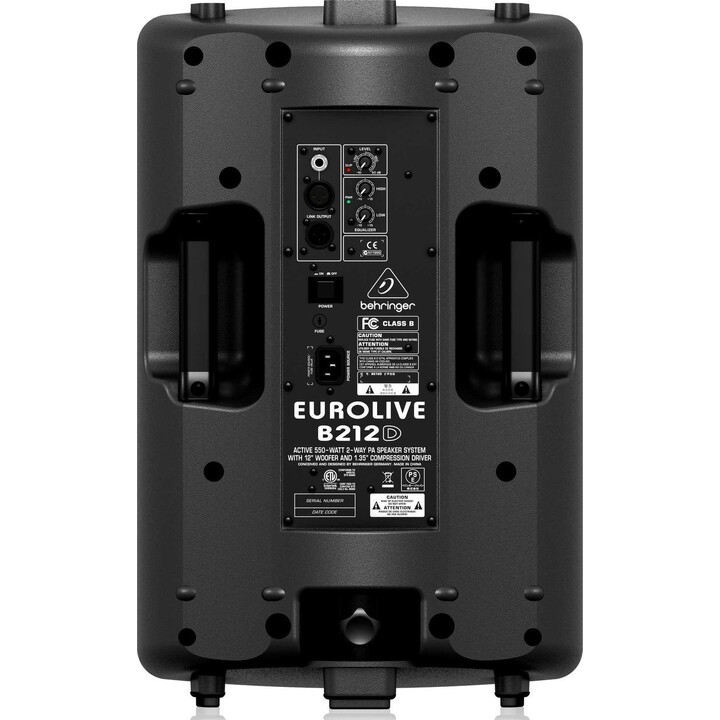 Behringer B212D Altifalante PA ativo 550W 2 vias