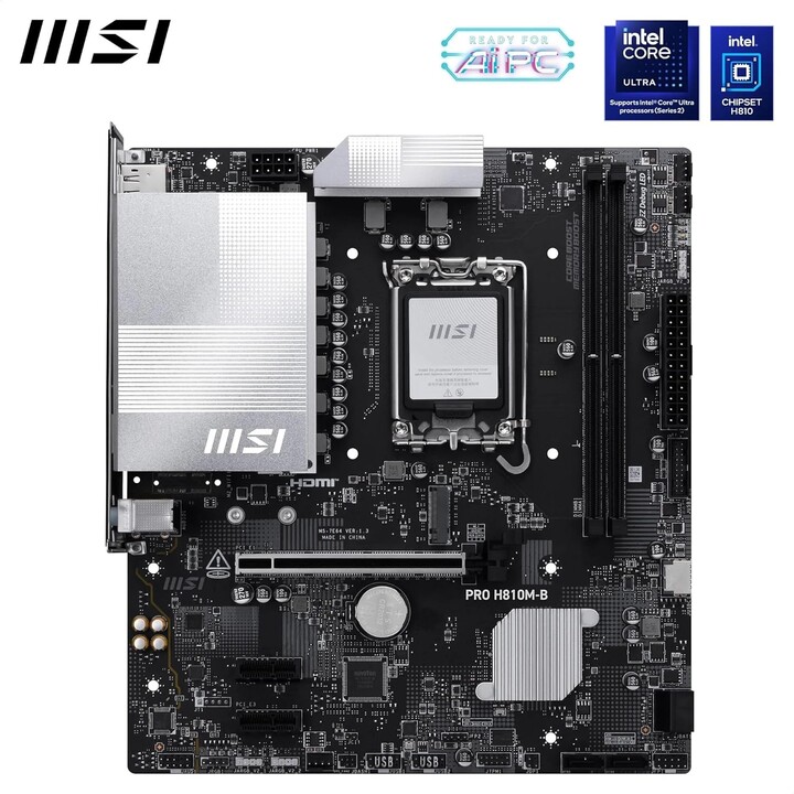Placa-mãe MSI Pro H810M-B
