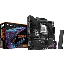 Placa-mãe|GIGABYTE|AMD B850|SAM5|Micro-ATX|Memória DDR5|4 slots de memória|B850MAELTWF6E