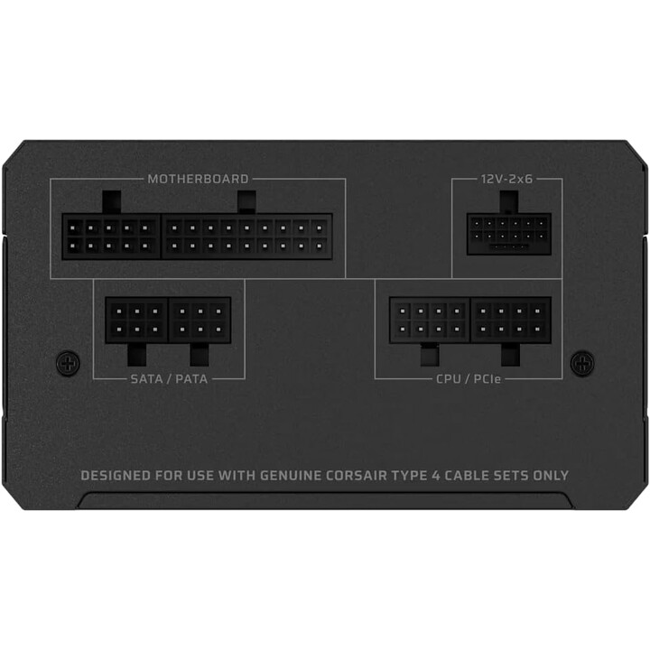 Corsair RM650e 2025 80 Plus Gold 650W ATX 3.1 PCIE 5.1 Modular