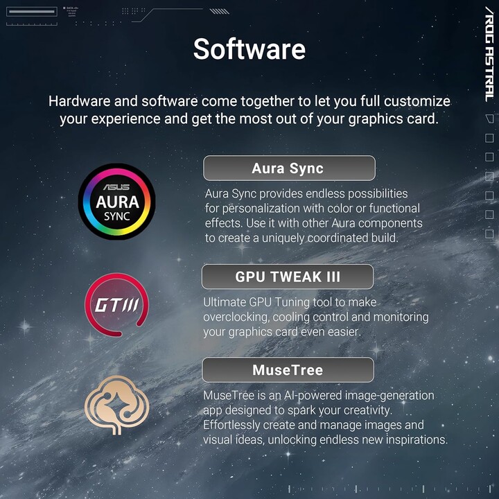 Grafikkarte|ASUS|NVIDIA GeForce RTX 5080|16 GB|GDDR7|256 Bit|Triple-Slot-Lüfterkühler|ROG-ASTRAL-RTX5080O16G-WH