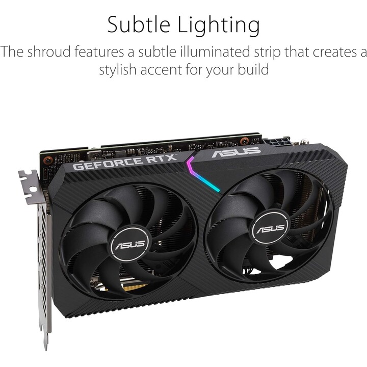 Graphics Card|ASUS|NVIDIA GeForce RTX 3060|12 GB|192 bit|PCIE 4.0 16x|GDDR6|GPU 1837 MHz|1xHDMI|3xDisplayPort|DUAL-RTX3060-O12G-