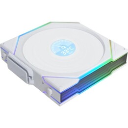 Lian Li Uni Fan TL140 Wireless LCD ARGB Reverse 140mm White