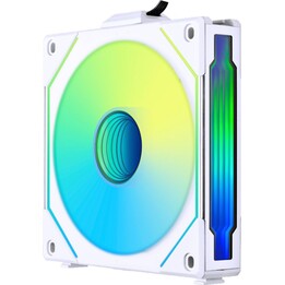 Ventilatore Lian Li Uni SL-INF140 ARGB con pale inverse da 140 mm, bianco