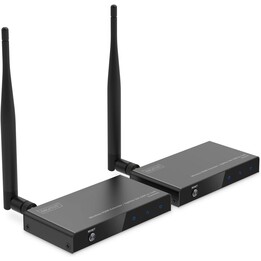 Wireless HDMI Extender/Splitter Set - 1x4, 100m - Full HD - Black