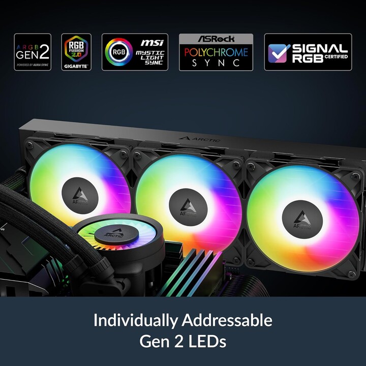 Arctic Liquid Freezer III Pro 420 ARGB Noir
