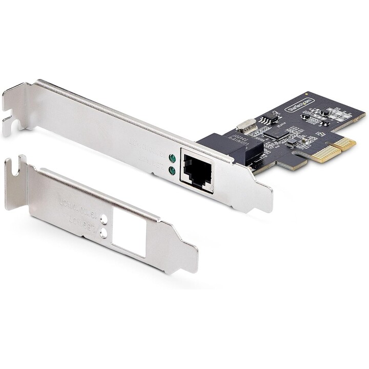 StarTech.com 2.5Gbps NBASE-T PCIe Netzwerkkarte, Intel&reg; I225-V, Single-Port Computer Netzwerkkarte, Ethernet MultiGigabit NI
