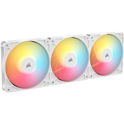 Corsair RS120-R ARGB Reverse 120mm Triple Pack White