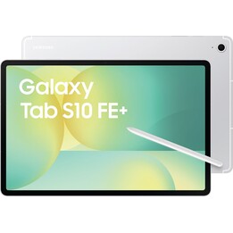 Samsung Galaxy Tab S10 FE+ Tablet Android, WiFi, 12+256 GB, display 13.1, S Pen inclusi, batteria duratura, argento