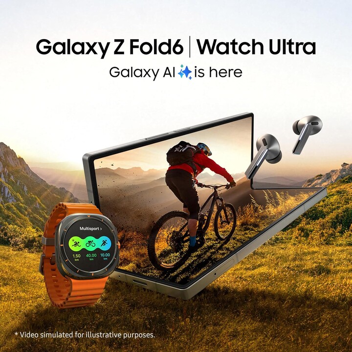 Orologio Samsung Galaxy Watch Ultra L705 47mm LTE Regione Est - Grigio Titanio
