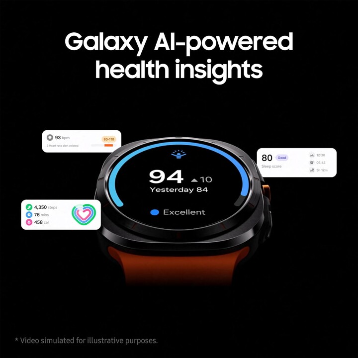 Orologio Samsung Galaxy Watch Ultra L705 47mm LTE Regione Est - Grigio Titanio