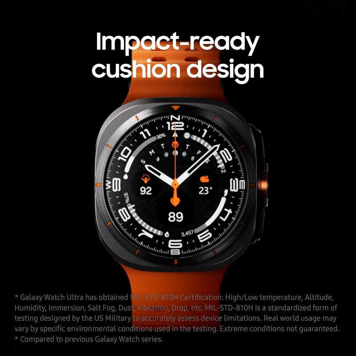 Orologio Samsung Galaxy Watch Ultra L705 47mm LTE Regione Est - Grigio Titanio