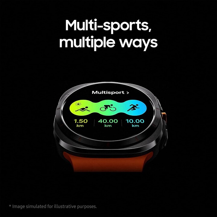 Watch Samsung Galaxy Watch Ultra L705 47mm LTE Region East - Titanium Grey