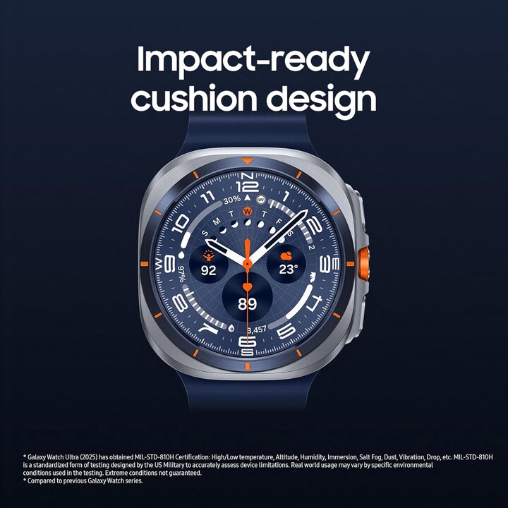 Samsung Galaxy Watch Ultra L705 2025, 47mm, LTE, Weiß