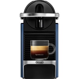 Nespresso De'Longhi Pixie Máquina de Café en Cápsulas, 19 Bares, 1260W, azul