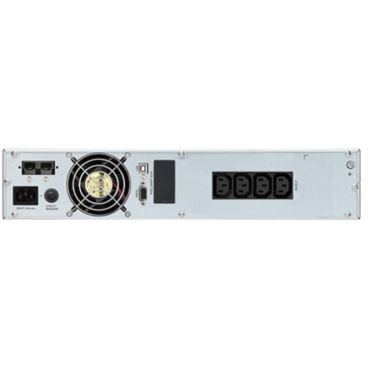 Infosec E3 Pro 2000 RT Unterbrechungsfreie Stromversorgung (USV) Doppelwandler (Online) 2 kVA 1800 W 4 AC-Ausgänge