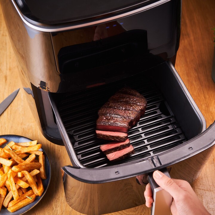 Tefal Easy Fry Grill & Steam FW2018 Single Freestanding 1700 W Hot Air Fryer Black