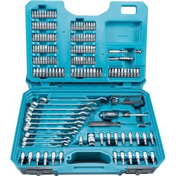 Schraubenschlüssel, Bit und Socket Case, 221 Einheiten, E-10883