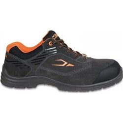 Beta Anti-Slip Work Shoes, Size: 44, Safety Category: S1P, Src, Material: Suede, Color: Black, Toe Cap: Kom