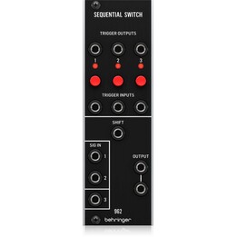 Modulo multiplexer CV analogico Behringer 962 con interruttore sequenziale
