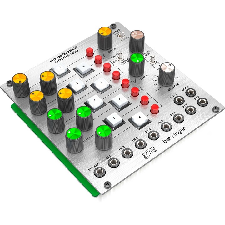 Secuenciador de mezclas Behringer 1050: mezclador y sintetizador modular