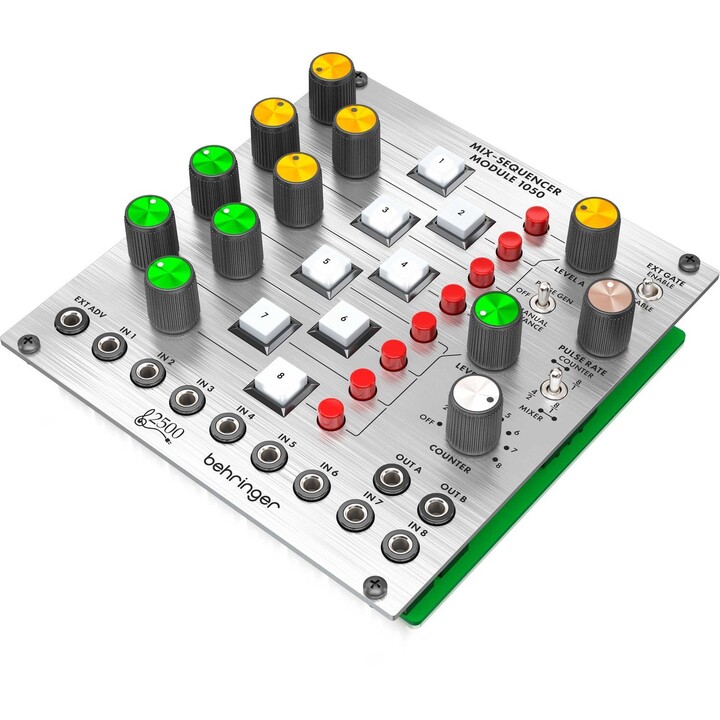 Secuenciador de mezclas Behringer 1050: mezclador y sintetizador modular