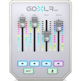 Tc Helicon Go Xlr Mini-Wh Streaming Mixer/Sampler Bianco