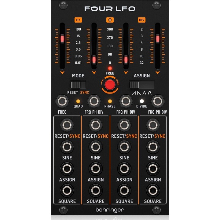 Behringer Four Lfo, sintetizador LFO modular