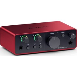 Focusrite Scarlett Solo – 2-Kanal-Schnittstelle