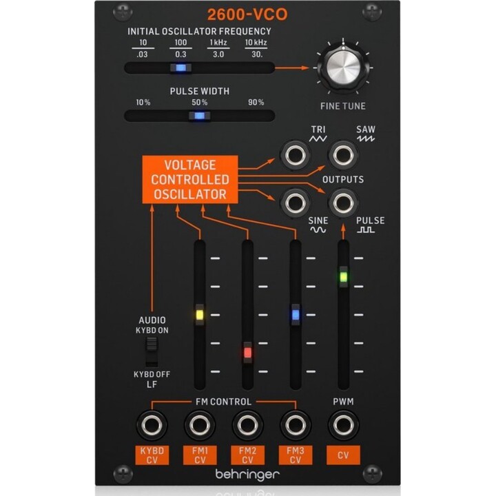 Behringer 2600-Vco Modular Synthesizer-Modul