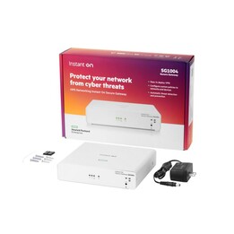 Gateway seguro HPE Networking Instant On de 4 portas Gigabit SG1004