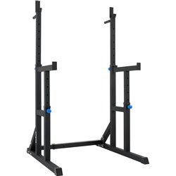 Soportes de barra ajustables Rebel Active con aseguramiento, Carga máxima 200 kg, 10 niveles de altura