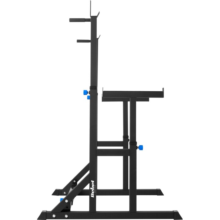 Supports à haltères avec relais, réglables, REBEL ACTIVE