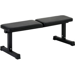 Rebel Active Flat Bench, 170 kg, siège en cuir, noir