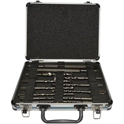 Bit de broca SDS Plus, conjunto de disco de 13 peças, D-42400