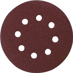 Disco abrasivo 125 mm, 120g, 50 peças, P-4366