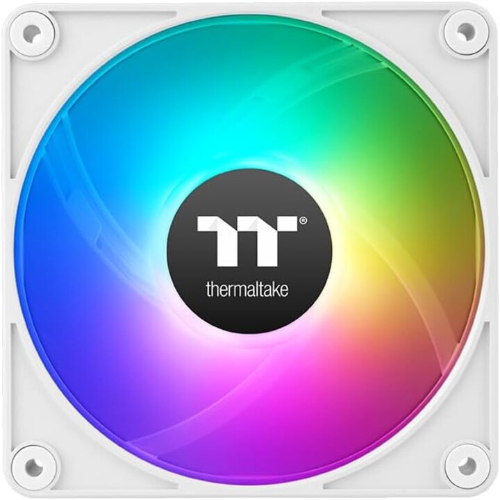 Ventilador de refrigeración para PC Thermaltake CT140 EX ARGB Sync de 140 mm, blanco (paquete de 3)