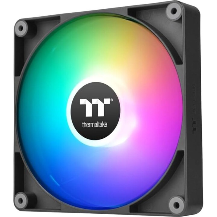 Ventilador de refrigeración para PC Thermaltake CT140 de 140 mm con sincronización ARGB inversa (paquete de 2)